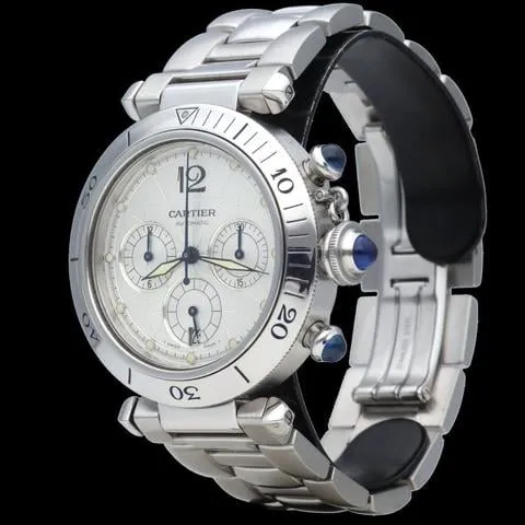 Cartier Pasha 2113 38mm Stainless steel Silver 6