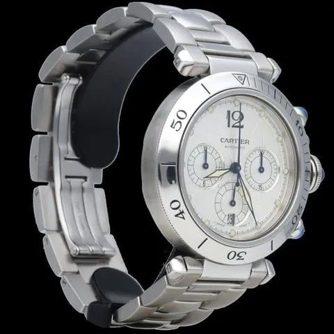 Cartier Pasha 2113 38mm Stainless steel Silver 3