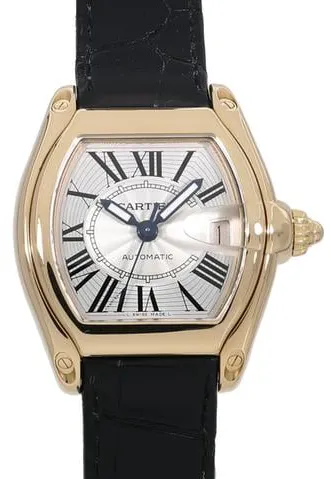 Cartier Roadster w62005v2 39mm Yellow gold Silver