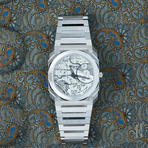 Bulgari Octo Finissimo 104163 40mm Stainless steel White