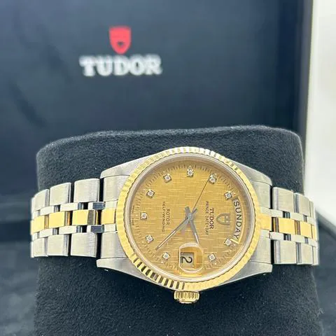 Tudor Prince Date-Day 76213 36mm Yellow gold and stainless steel Gold 3