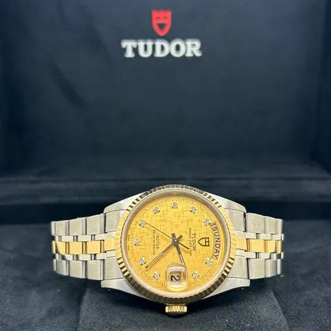 Tudor Prince Date-Day 76213 36mm Yellow gold and stainless steel Gold 2
