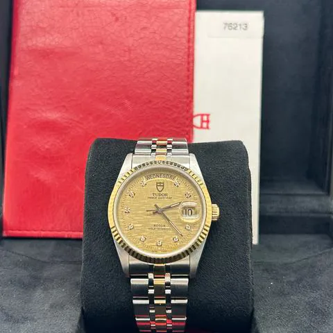 Tudor Prince Date-Day 76213 36mm Yellow gold and stainless steel Gold 2