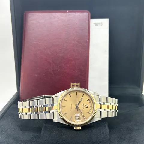 Tudor Prince Date-Day 76213 36mm Yellow gold and stainless steel Gold 1