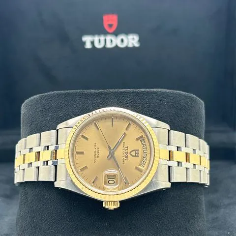 Tudor Prince Date-Day 76213 36mm Yellow gold and stainless steel Gold 6