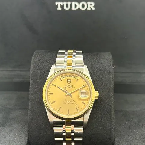 Tudor Prince Date-Day 76213 36mm Yellow gold and stainless steel Gold 7
