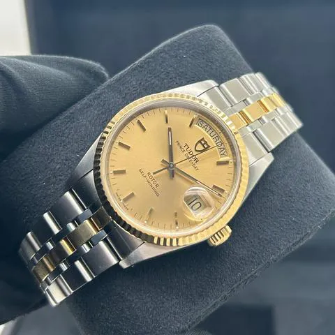 Tudor Prince Date-Day 76213 36mm Yellow gold and stainless steel Gold 2