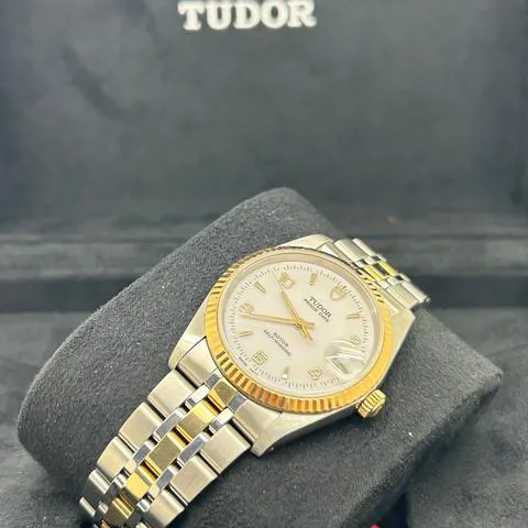 Tudor Prince Date 74033 34mm Yellow gold and Stainless steel White 3