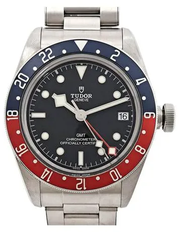 Tudor Black Bay GMT 79830RB 41mm Stainless steel Black