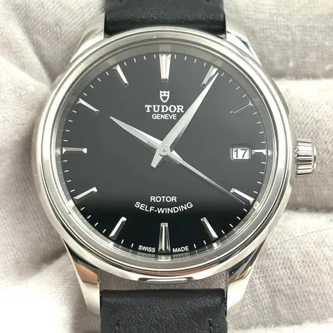 Tudor Style M12300-0002 34mm Stainless steel Black