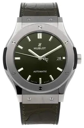 Hublot Classic Fusion 511.NX.8970.LR 45mm Titanium Green