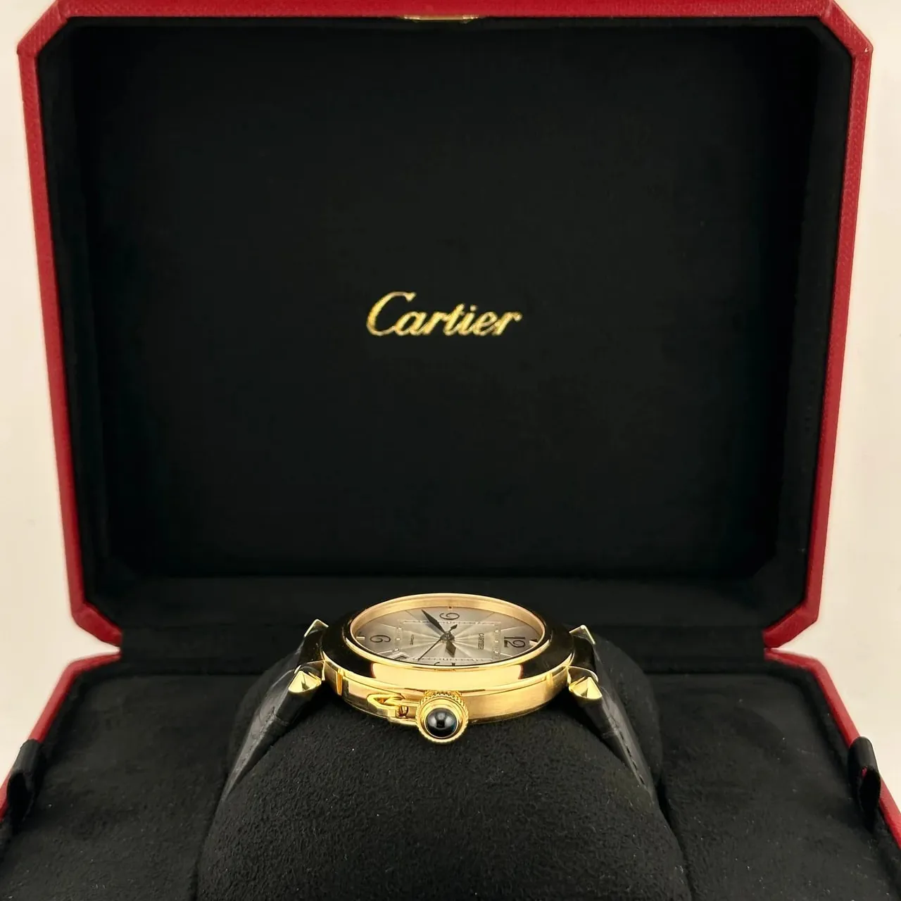 Cartier Pasha WGPA0007 41mm Yellow gold Silver 1