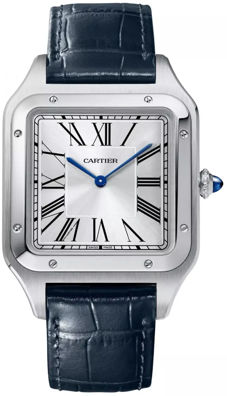 Cartier Santos Dumont WSSA0032 46.5mm Stainless steel Silver