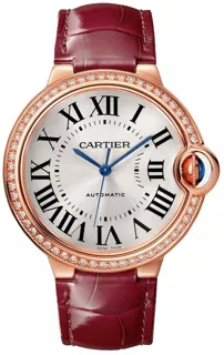 Cartier Ballon Bleu Rose Gold$Diamond-set Silver