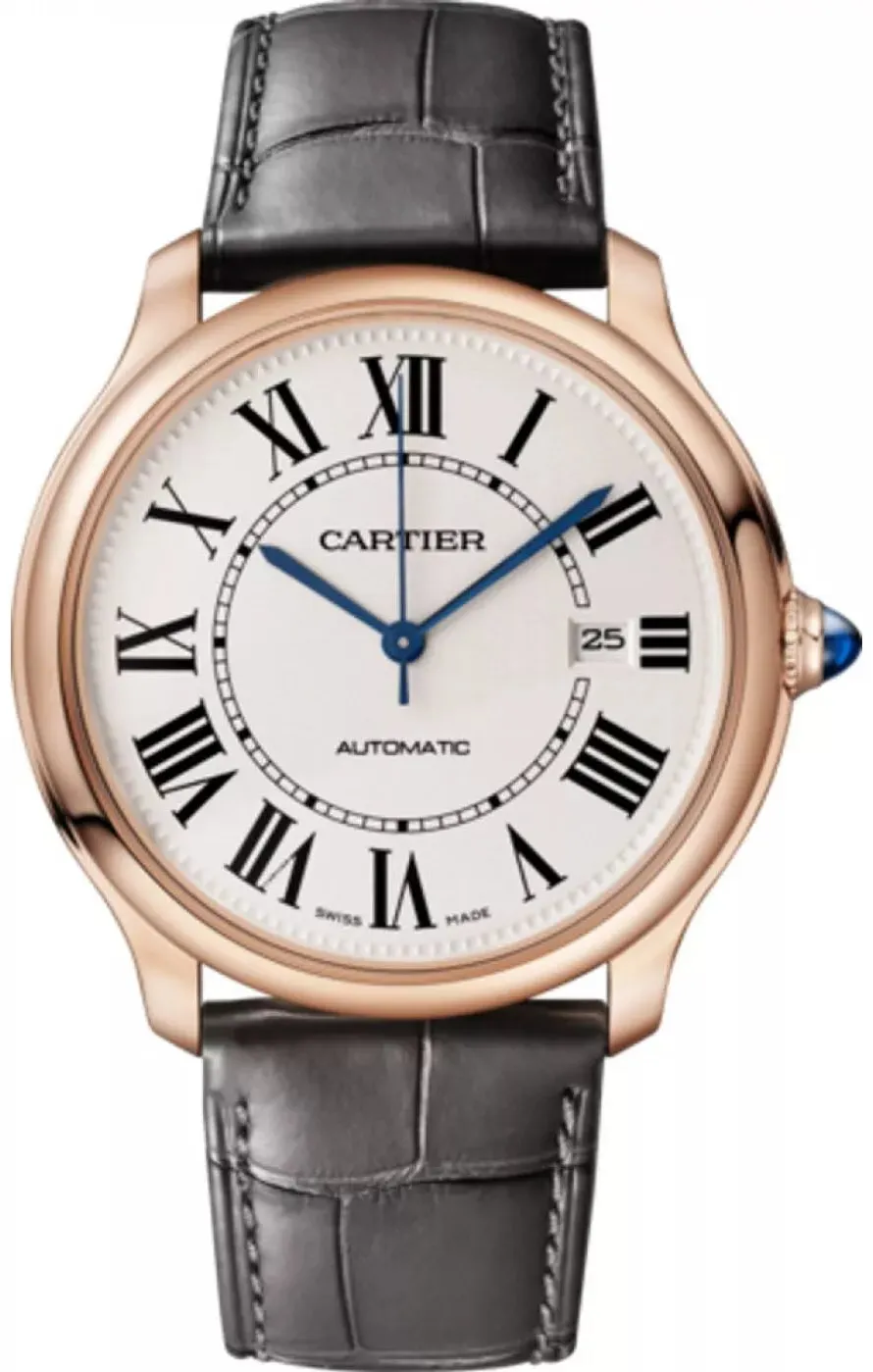 Cartier Ronde Louis Cartier WGRN0011 40mm Rose gold Beige