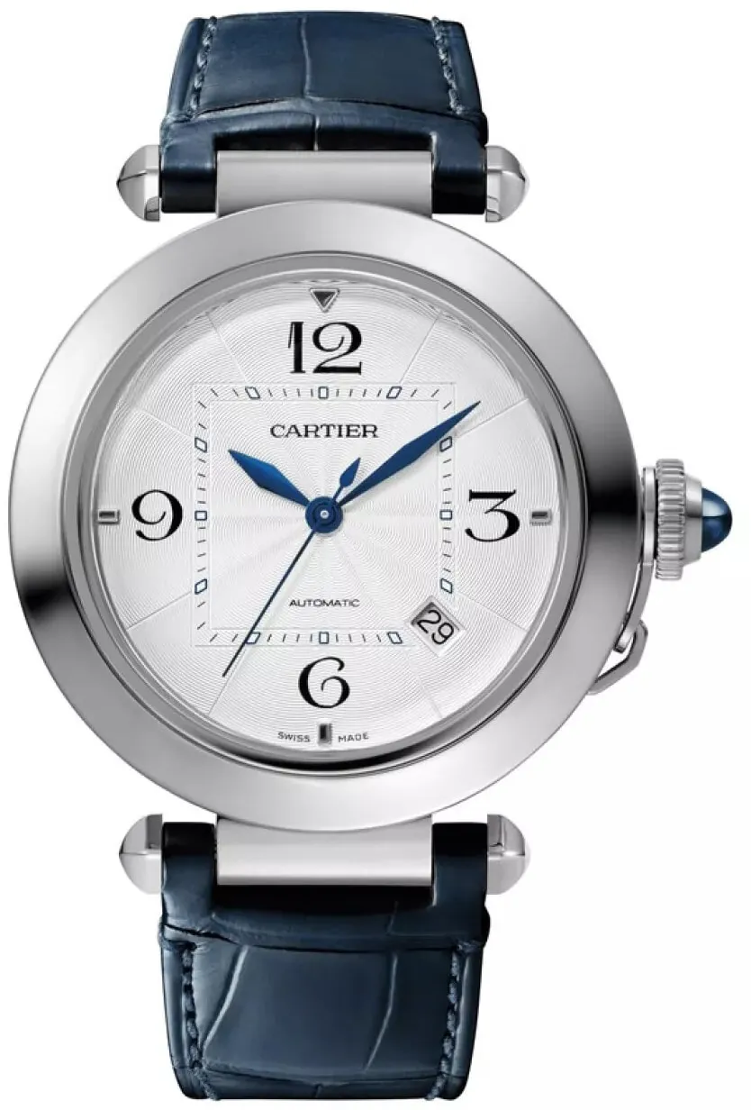 Cartier Pasha WSPA0010 41mm Stainless steel Silver
