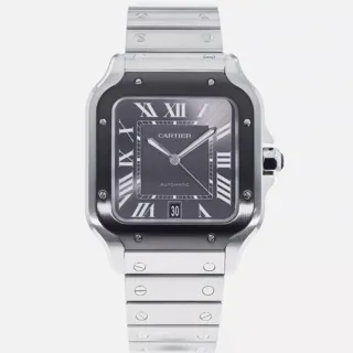 Cartier Santos de Cartier Stainless steel Gray