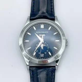 Patek Philippe Complications 5396G-017 White gold Blue