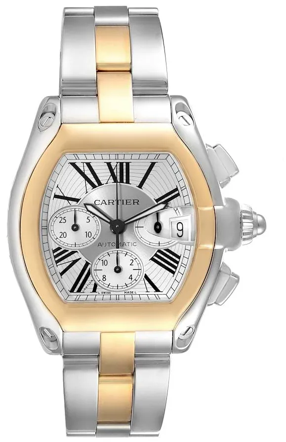 Cartier Roadster W62027Z1 42mm Stainless steel Silver