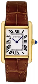 Cartier Tank W1529856 Yellow gold Silver