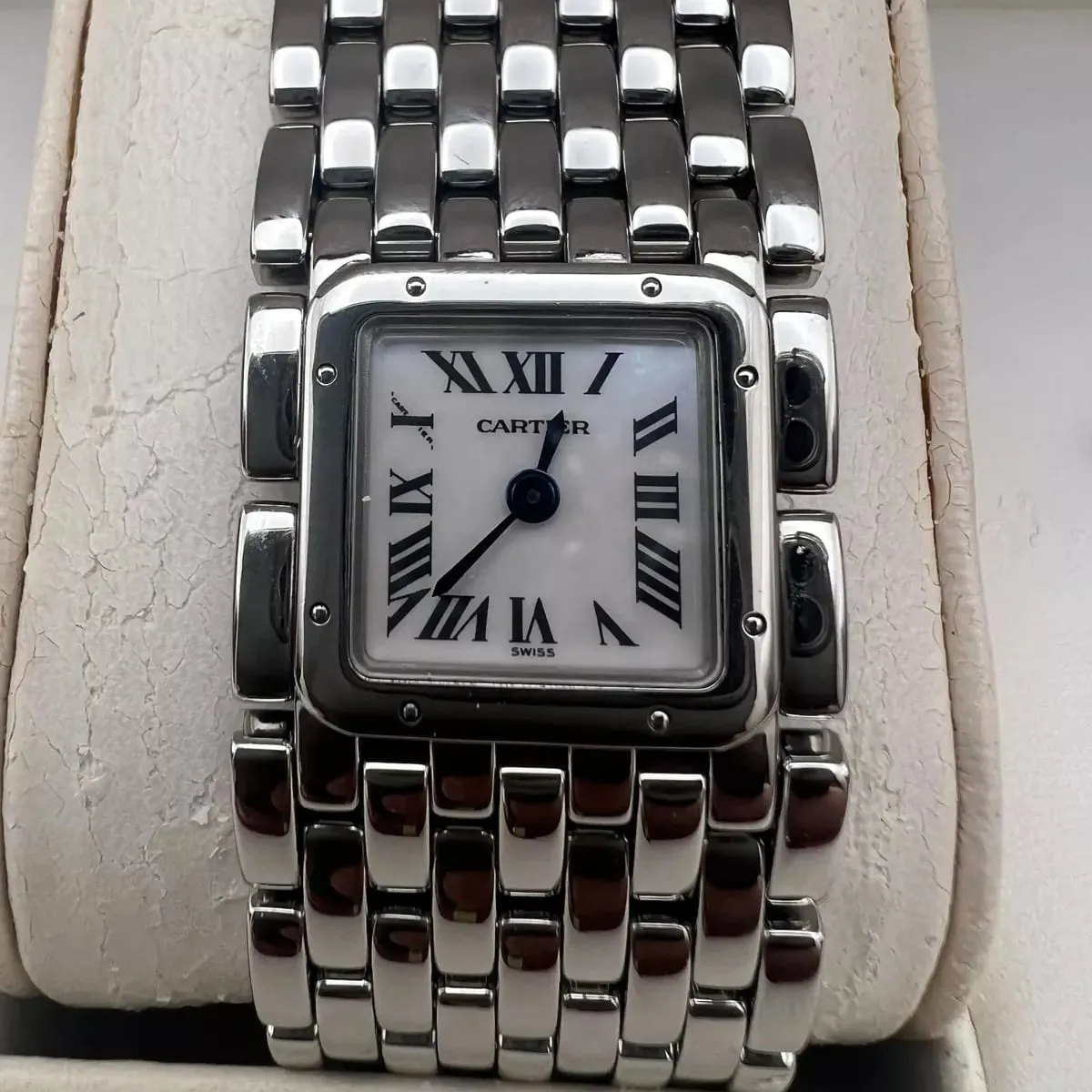 Cartier Panthère W61001T9 17mm Stainless steel Mother-of-pearl