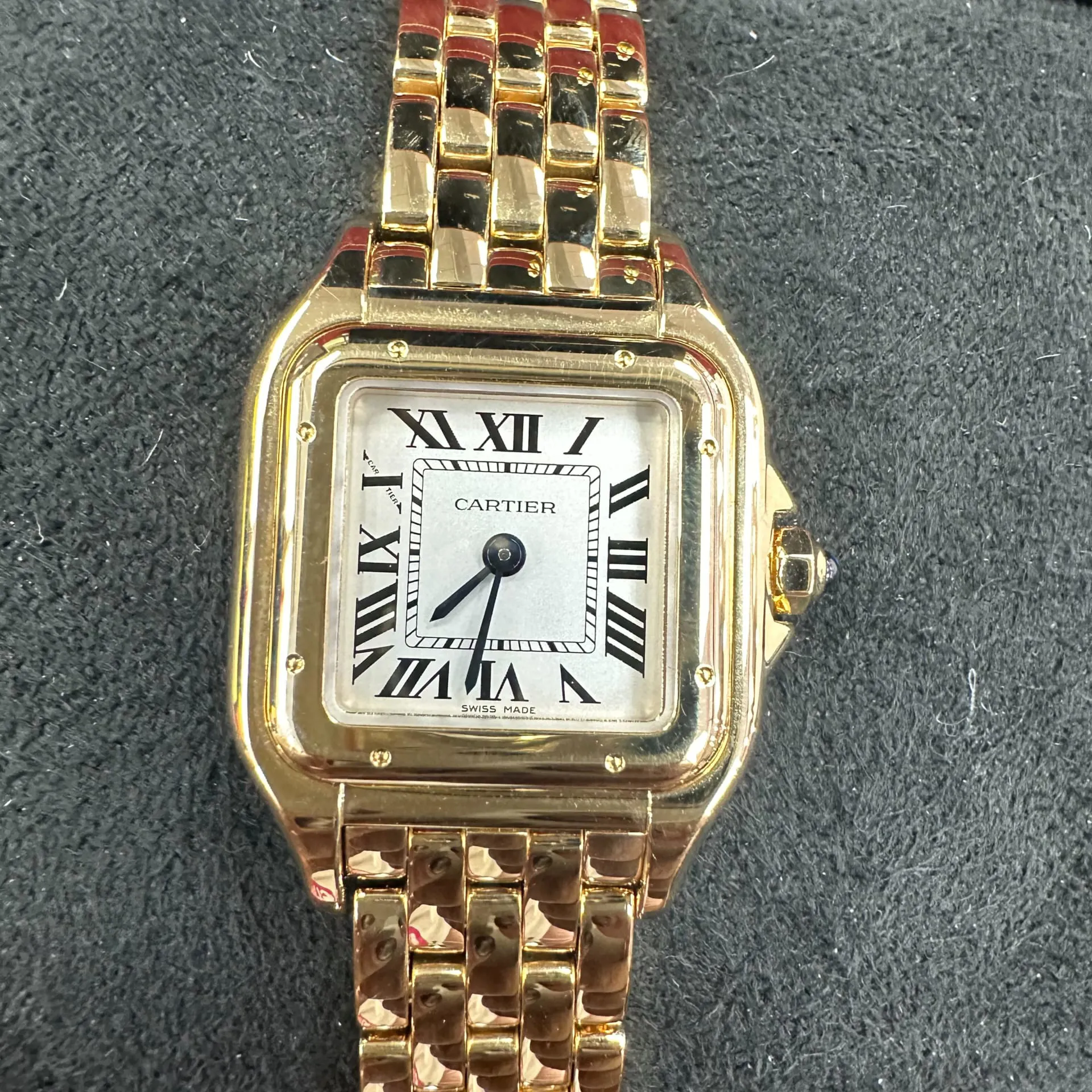 Cartier Panthère WGPN0038 30mm Yellow gold Silver