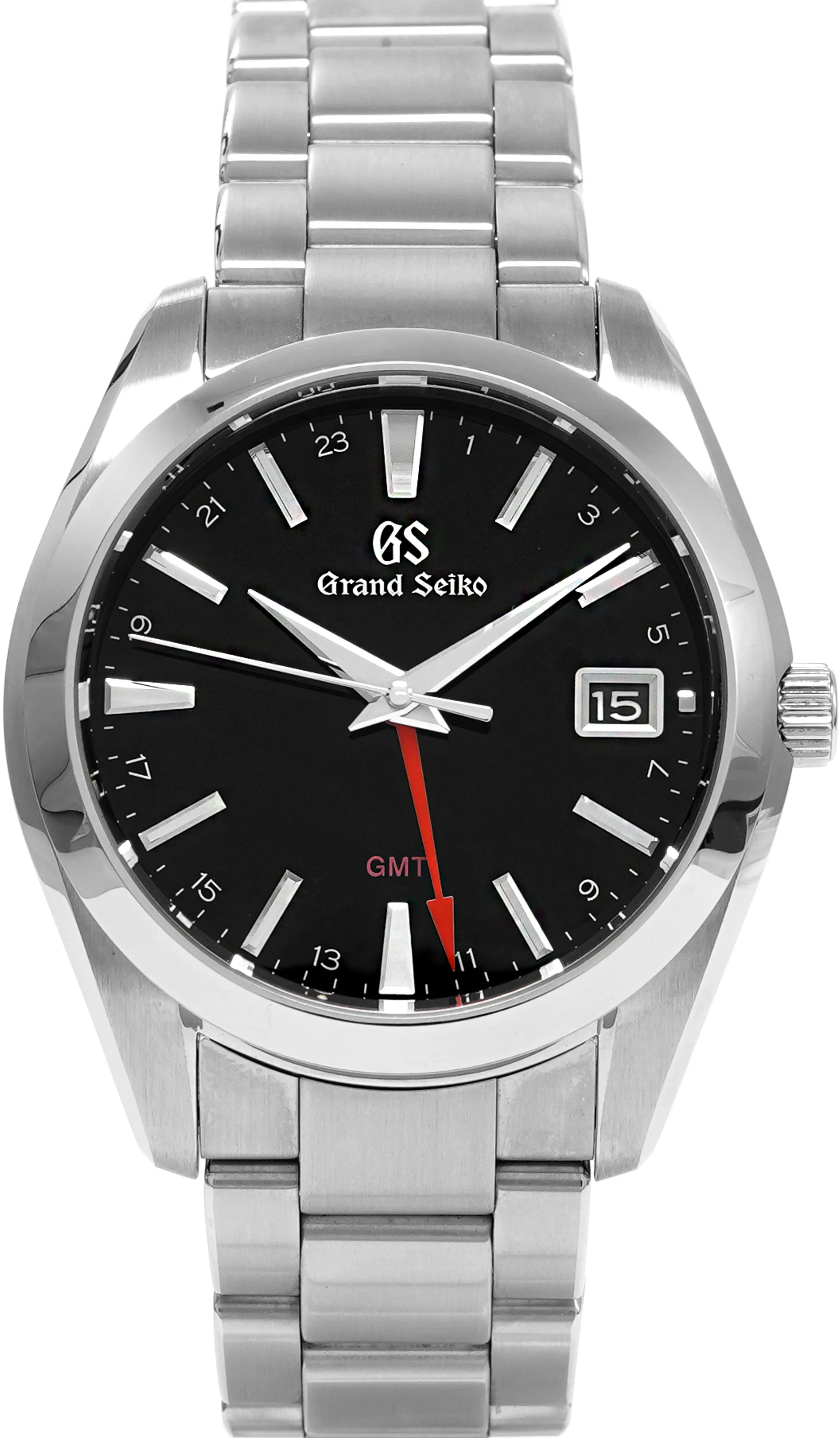 Grand Seiko GMT SBGN013 39mm Stainless steel