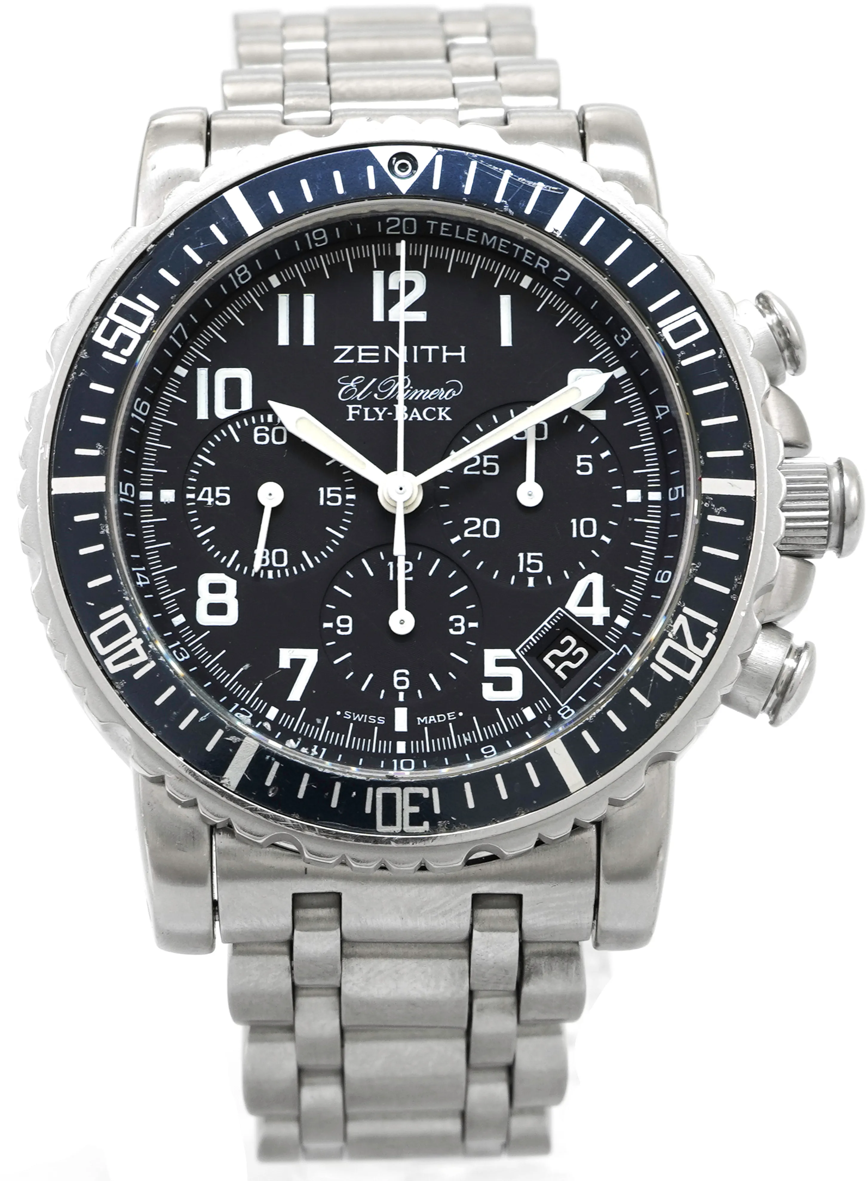 Zenith El Primero 01/02.0470.405 40mm Stainless steel