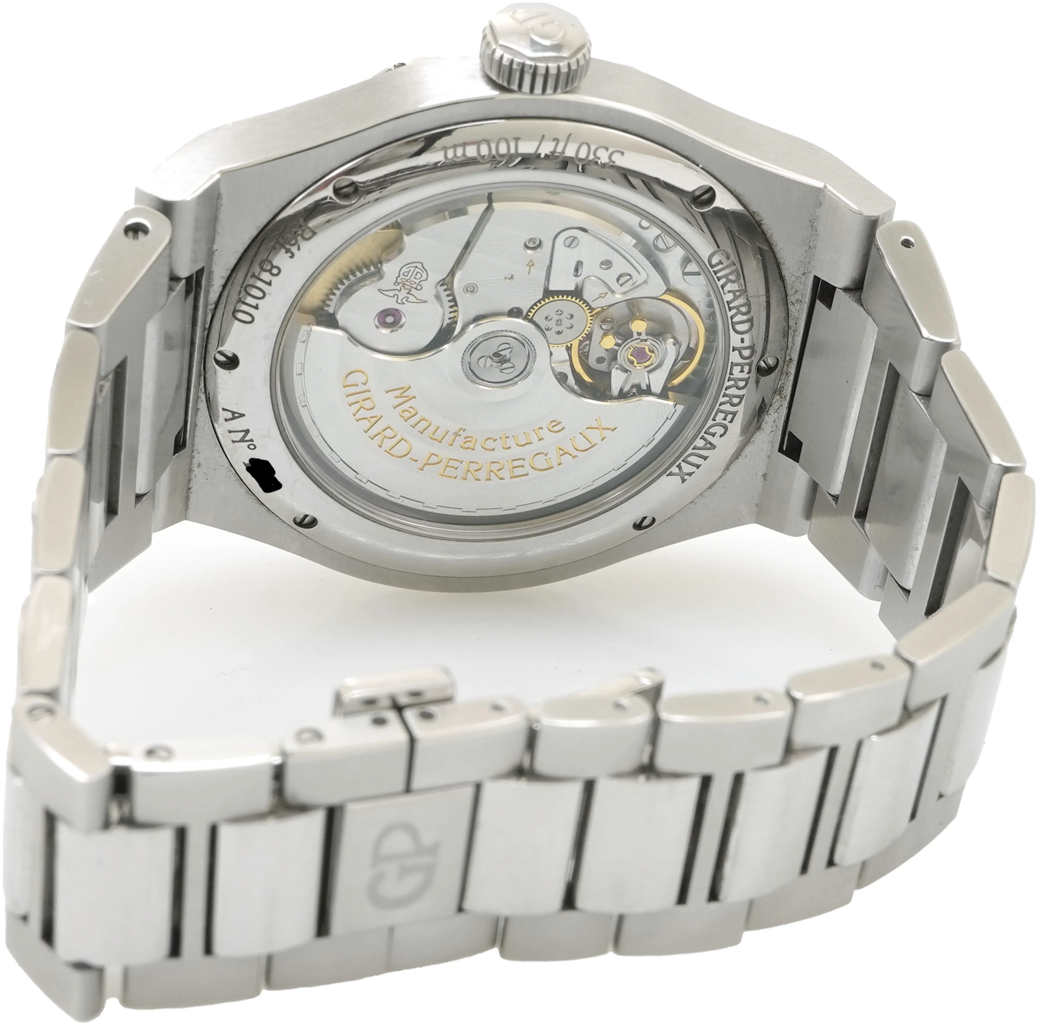 Girard-Perregaux Laureato 81010-11-131-11A 42mm Stainless steel Silver 2