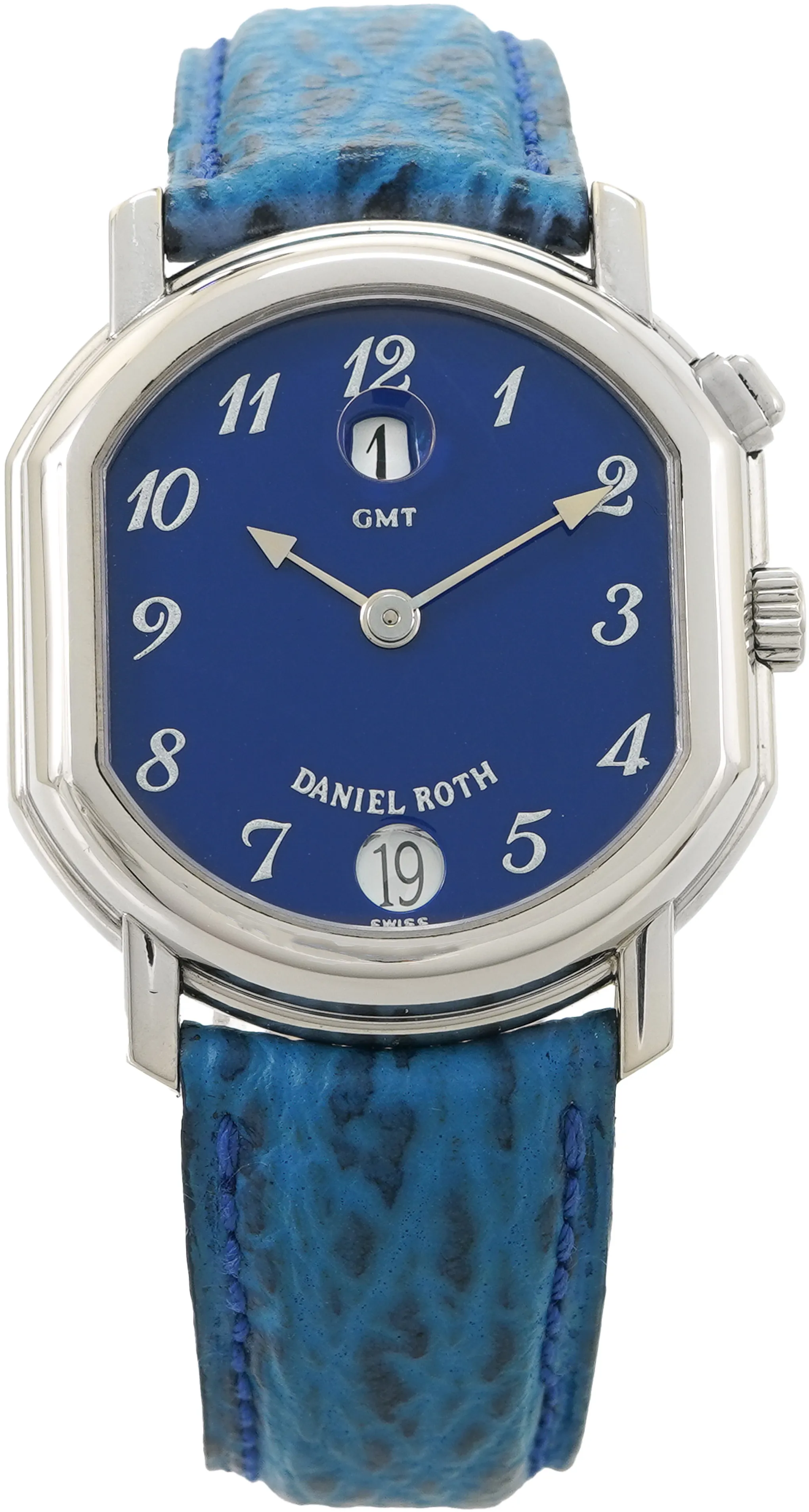 Daniel Roth GMT S247.1 33mm Stainless steel Blue