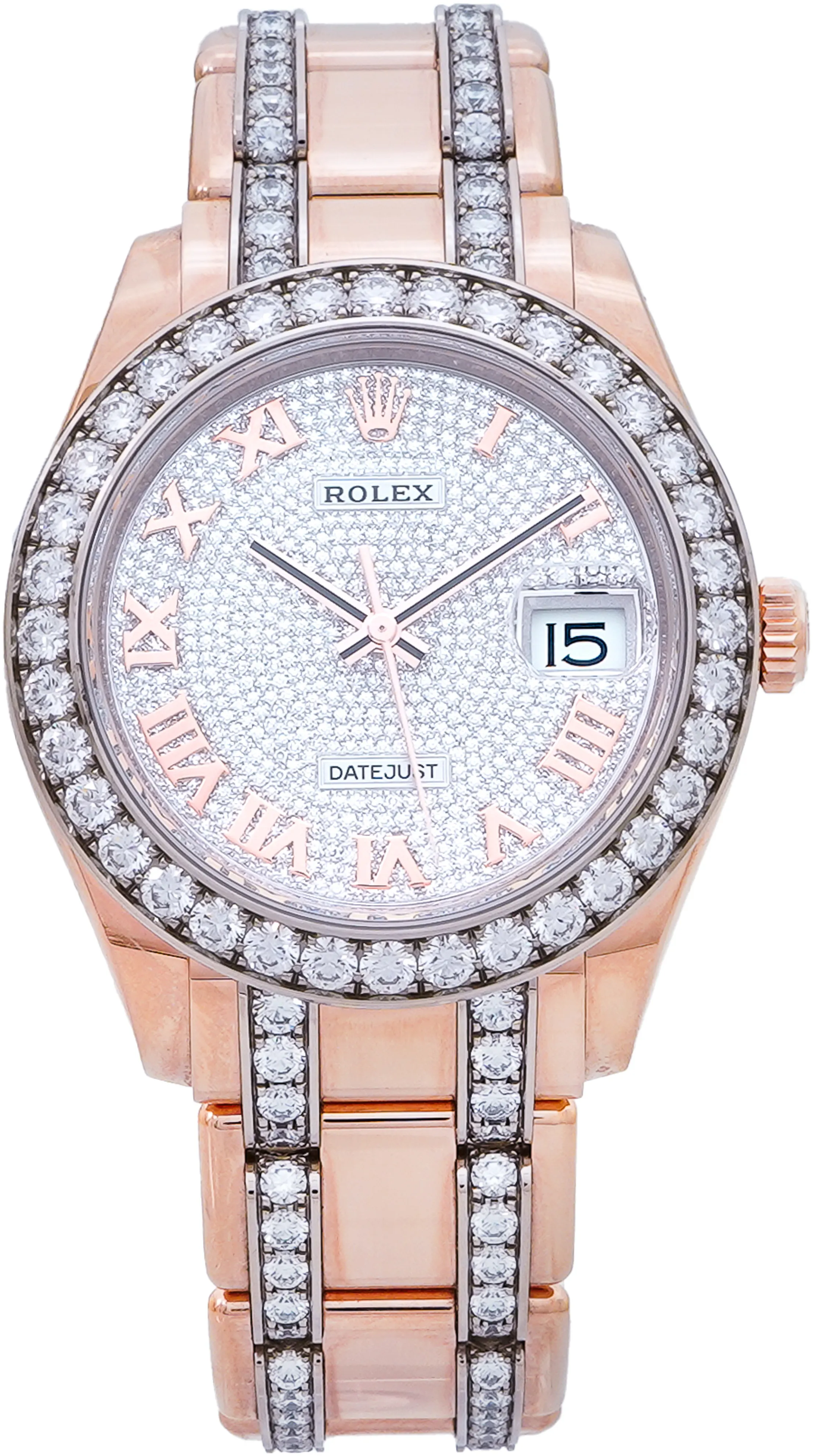Rolex Pearlmaster 86285DRPM 39mm Rose gold