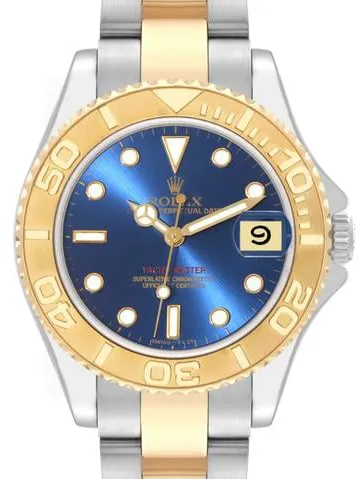 Rolex Yacht-Master 68623 35mm Yellow gold and Stainless steel Blue