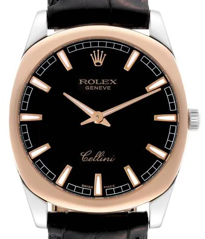 Rolex Cellini Danaos 4243 38mm White gold Black 1