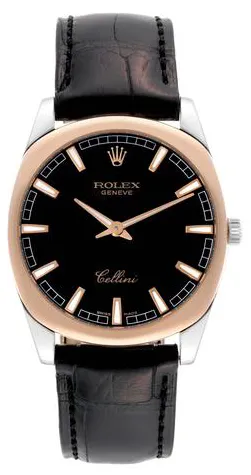 Rolex Cellini Danaos 4243 38mm White gold Black 2