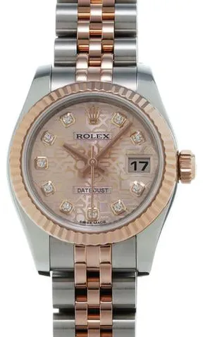 Rolex Lady-Datejust 179171G 26mm Rose gold Rose