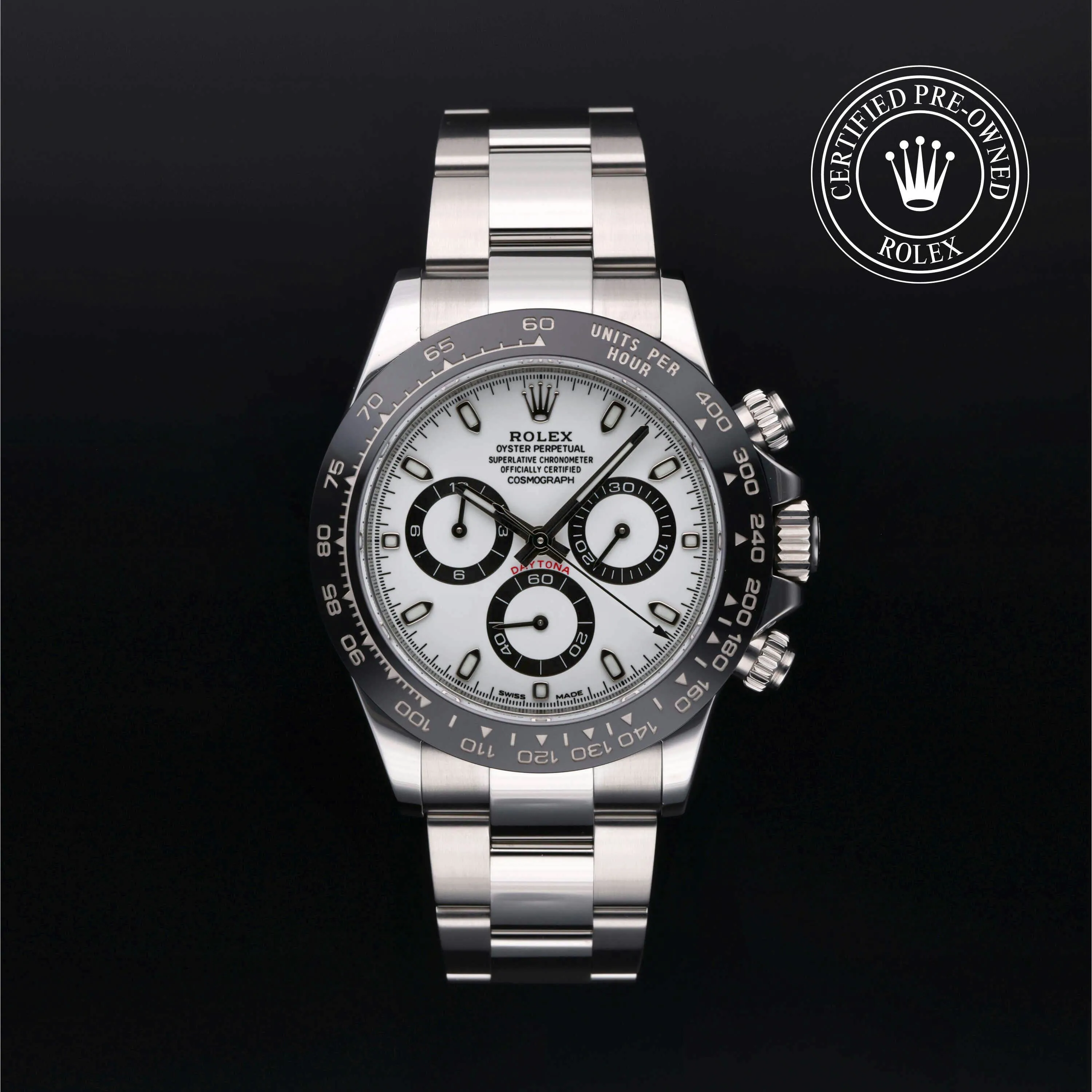 Rolex Daytona 116500LN-0001 40mm Stainless steel White