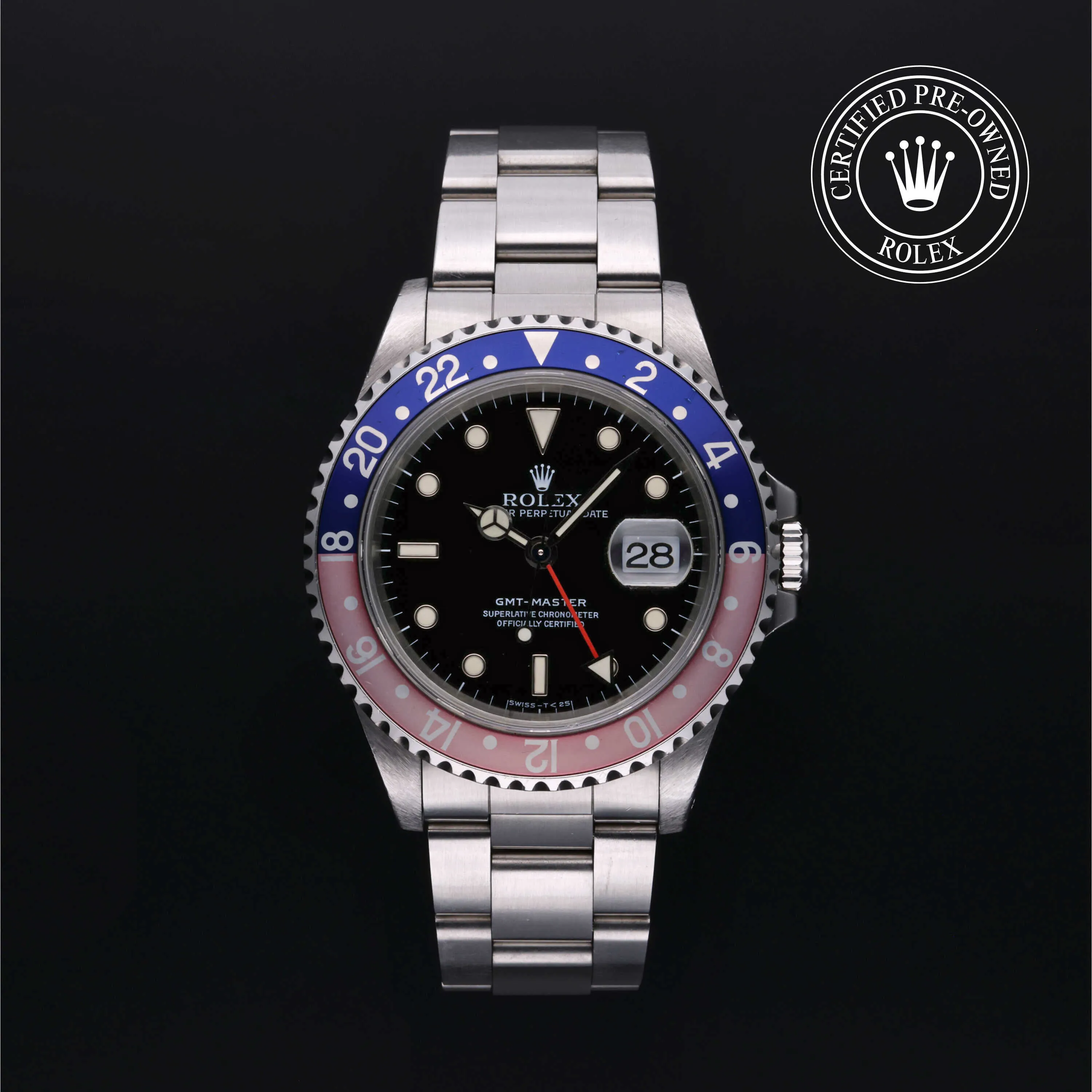 Rolex GMT-Master 16700 40mm Oystersteel Black