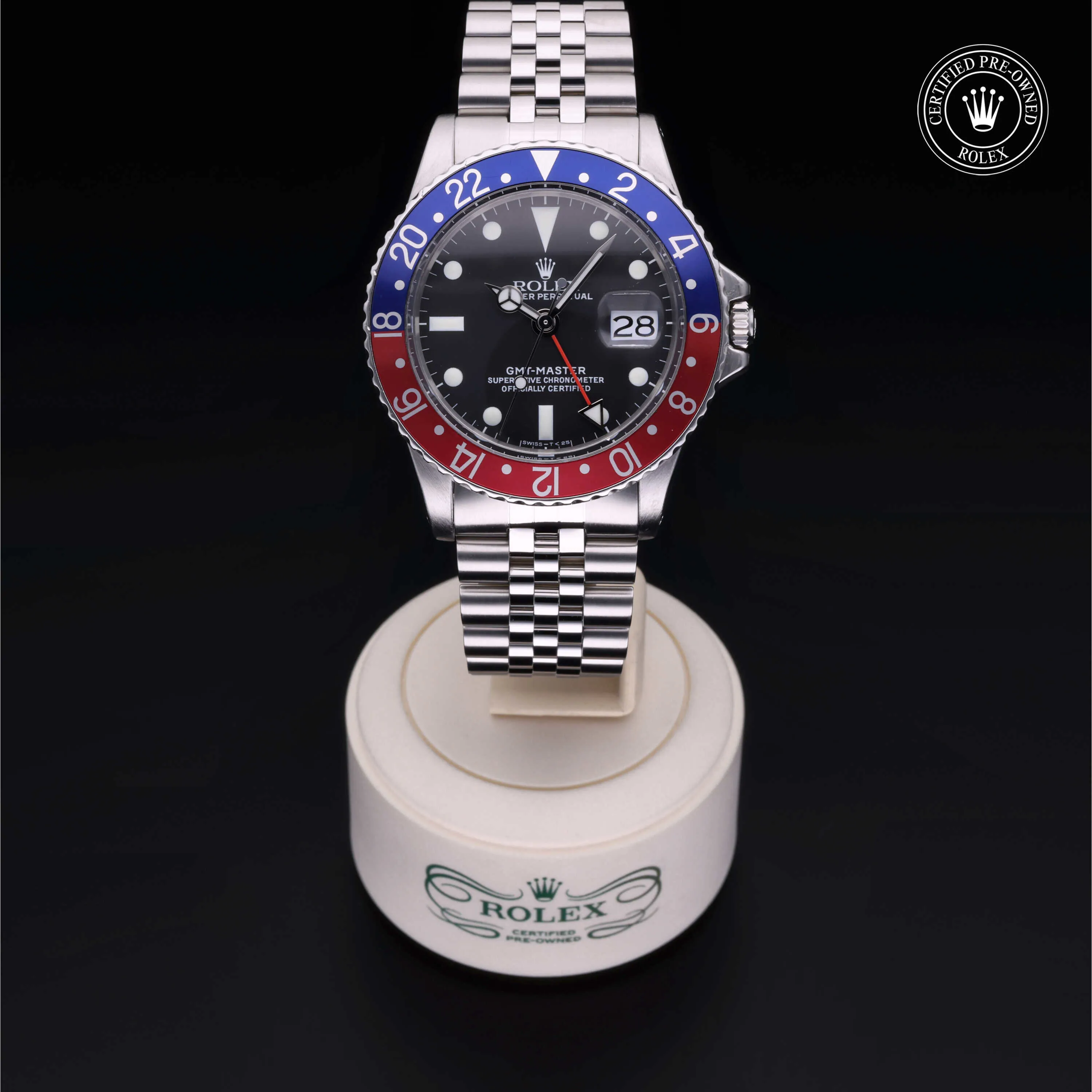 Rolex GMT-Master 16750 Oystersteel Black 1