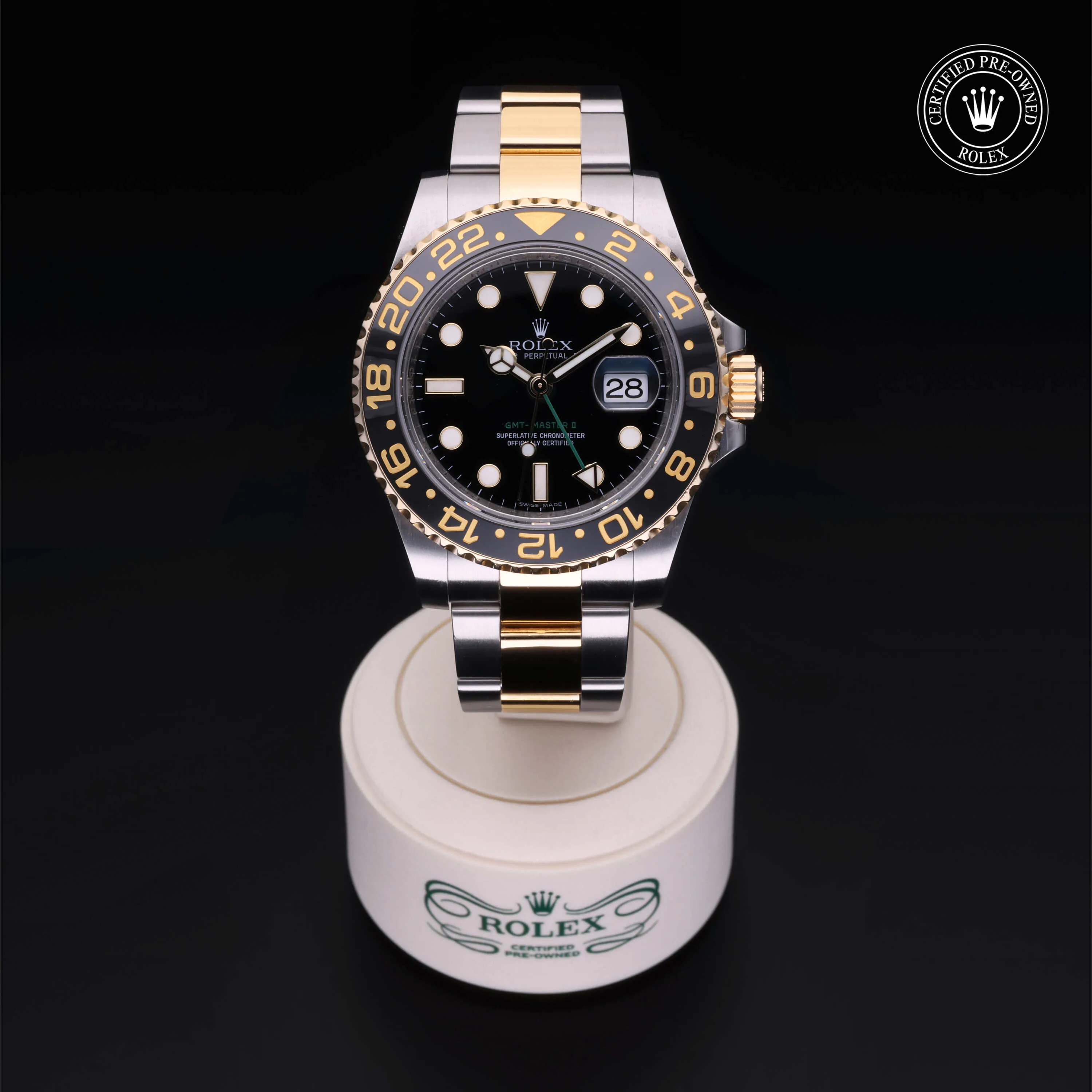 Rolex GMT-Master II 116713LN 40mm Yellow gold and Stainless steel Black 1