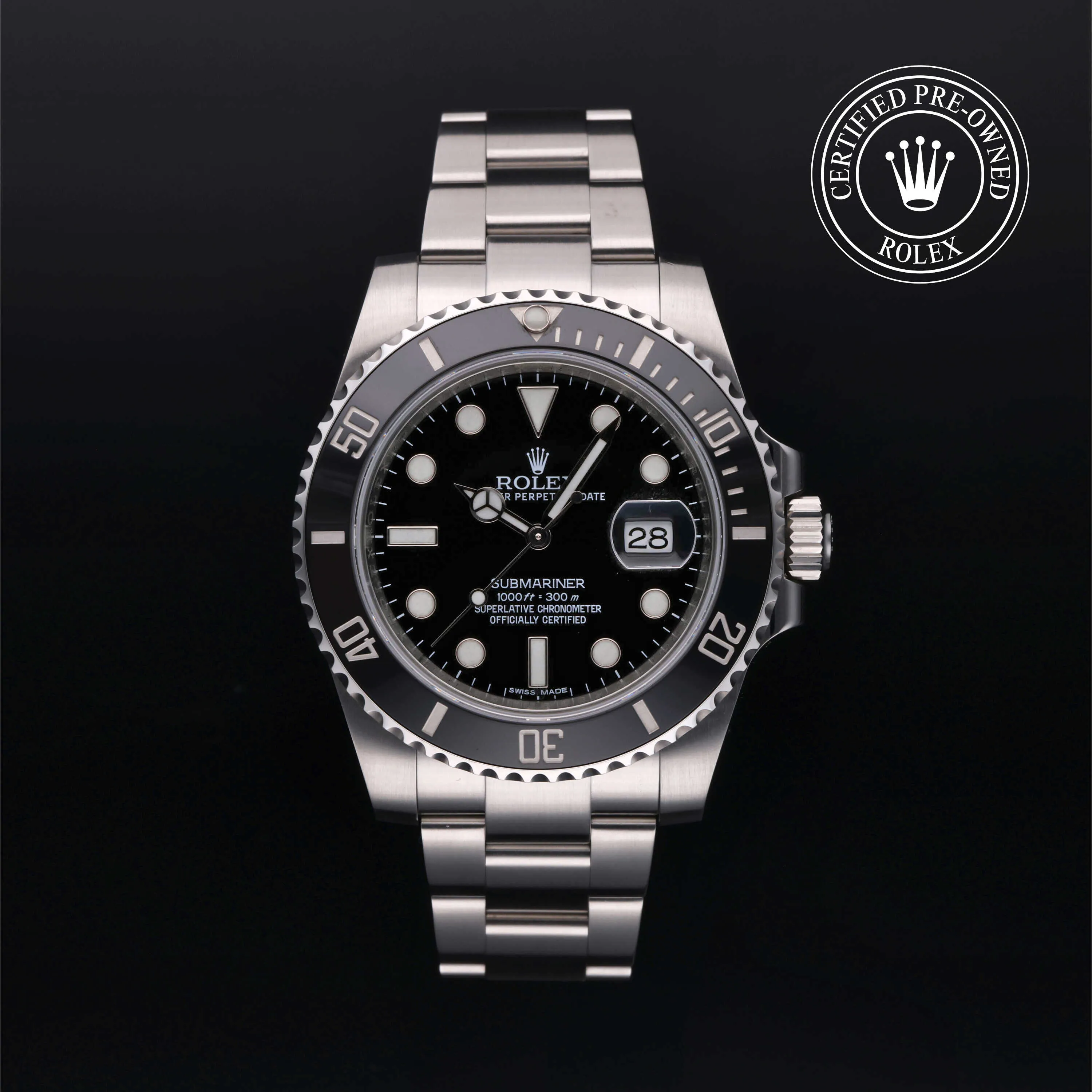 Rolex Submariner 116610LN 40mm Stainless steel Black