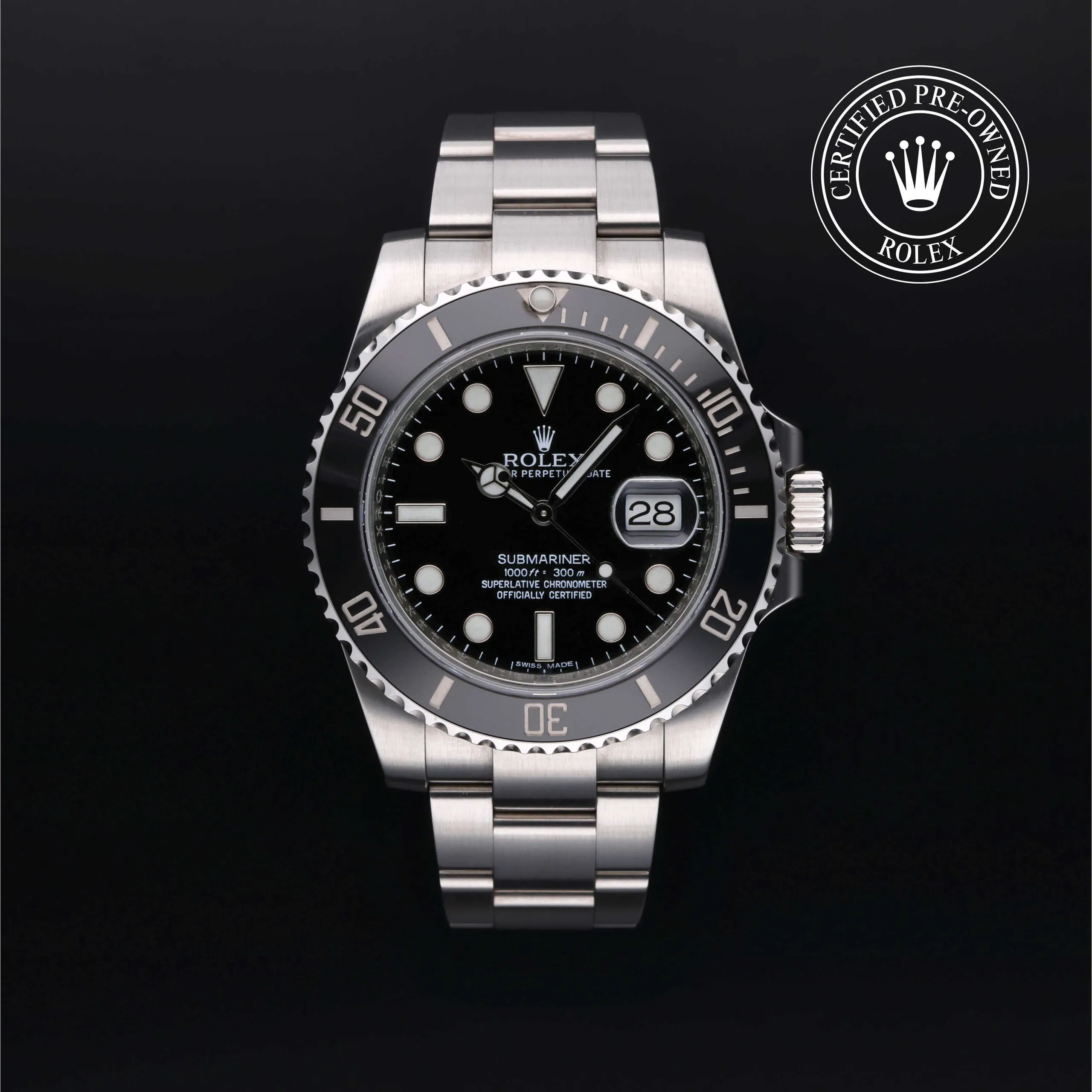 Rolex Submariner 116610LN 40mm Stainless steel Black