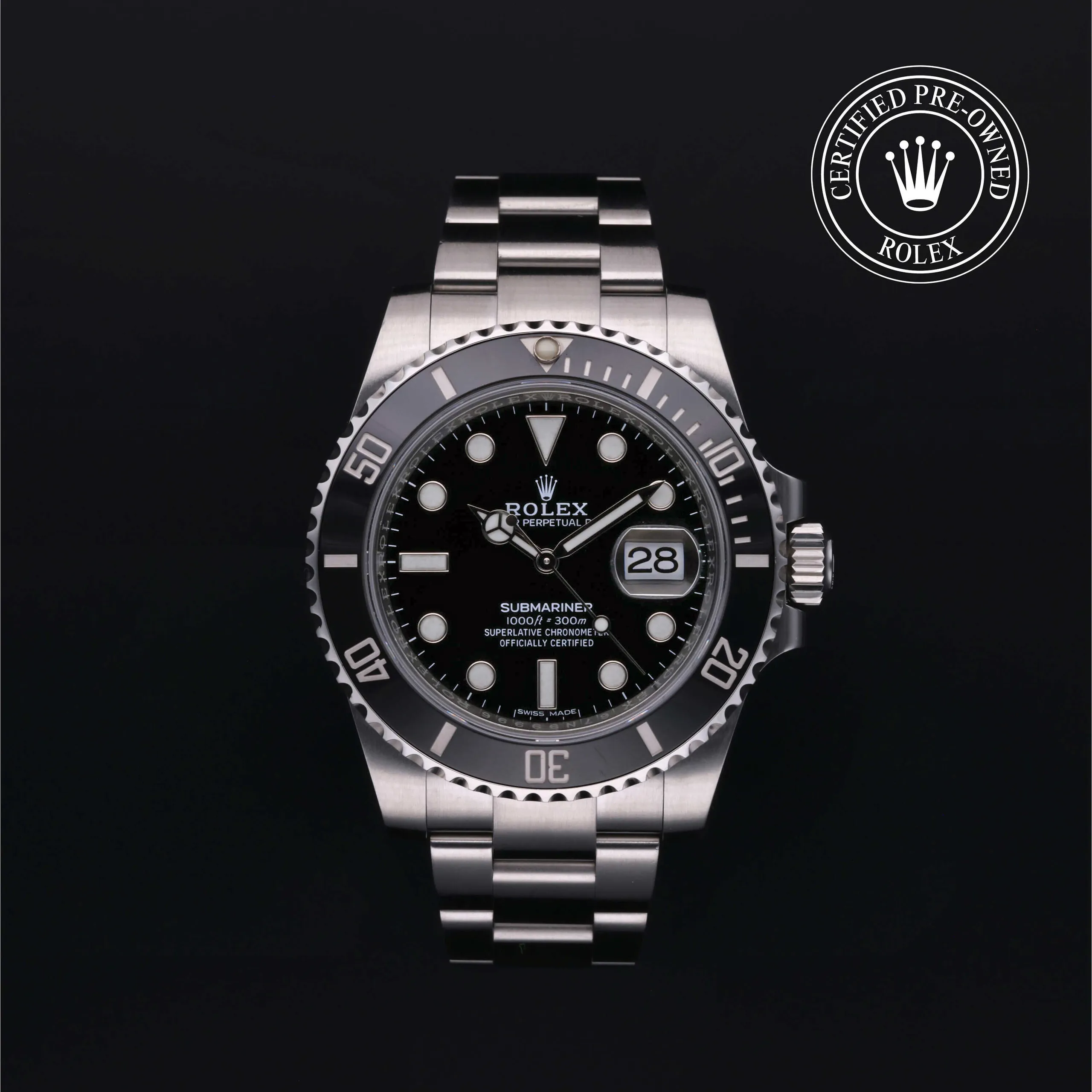 Rolex Submariner 116610LN 40mm Stainless steel Black