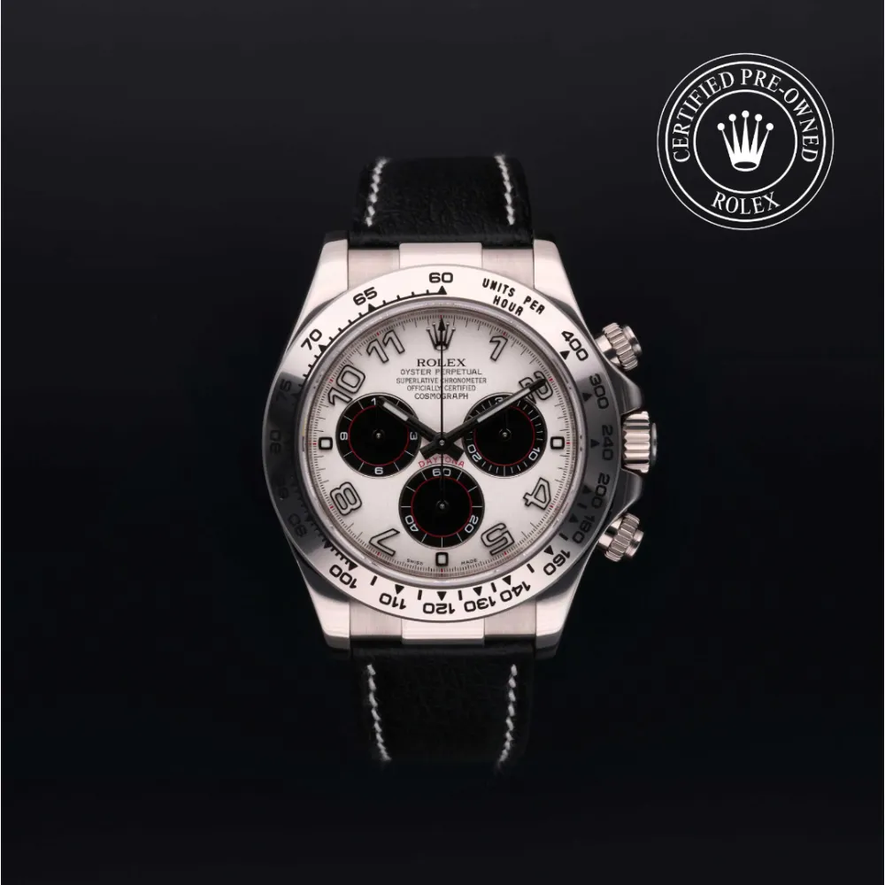 Rolex Daytona 116519 40mm White gold White