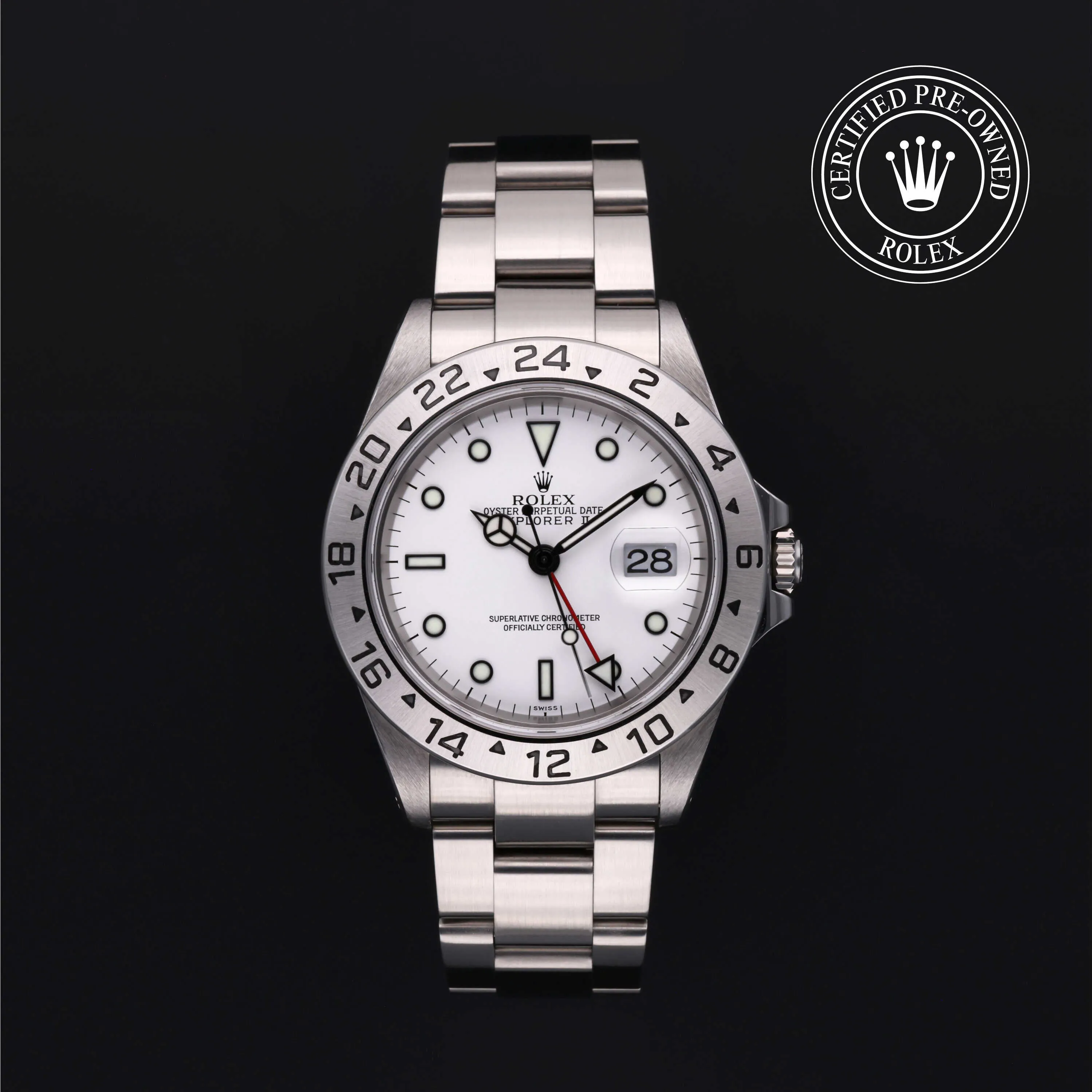 Rolex Explorer II 16570 40mm Stainless steel • 1