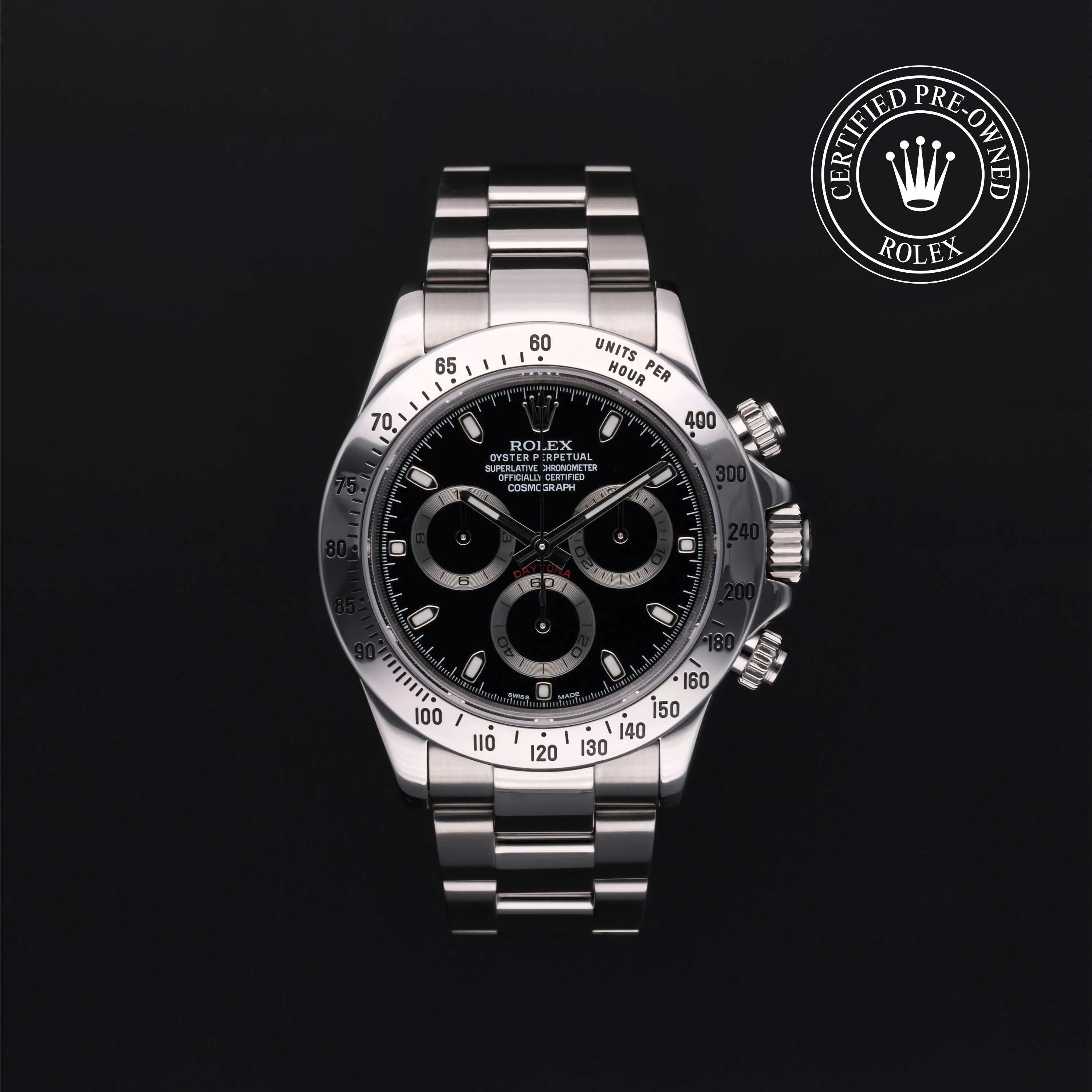 Rolex Daytona 116520 40mm Stainless steel 1