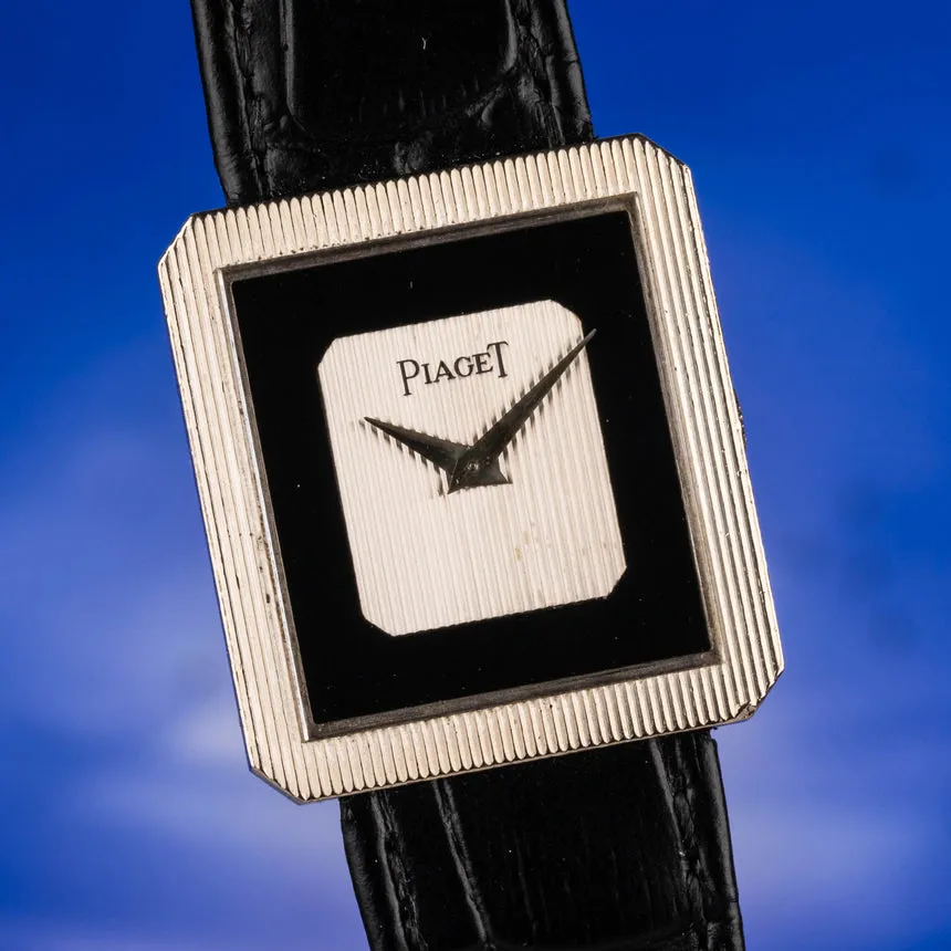 Piaget Protocole 9154 25mm White gold White