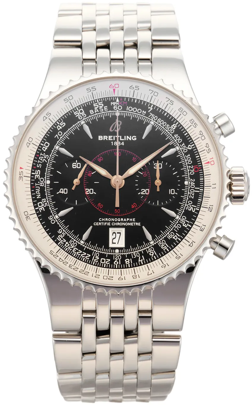 Breitling Montbrillant A2334021.B871 47mm Stainless steel Black