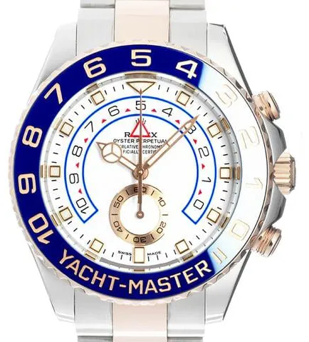 Rolex Yacht-Master II 116681 44mm Yellow gold and Stainless steel White