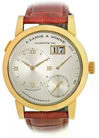 A. Lange & Söhne Lange 1 101.021 38.5mm Yellow gold Silver