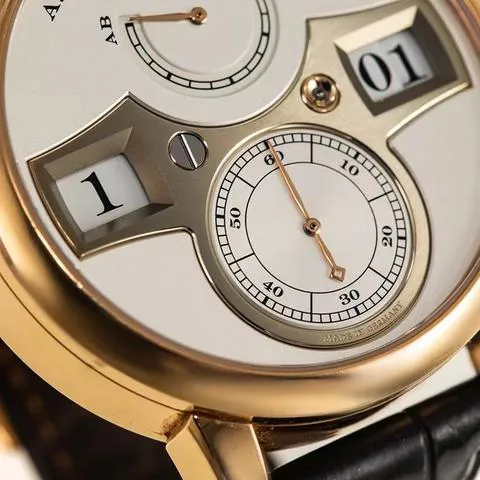 A. Lange & Söhne Zeitwerk 140.032 42mm Rose gold Silver 3